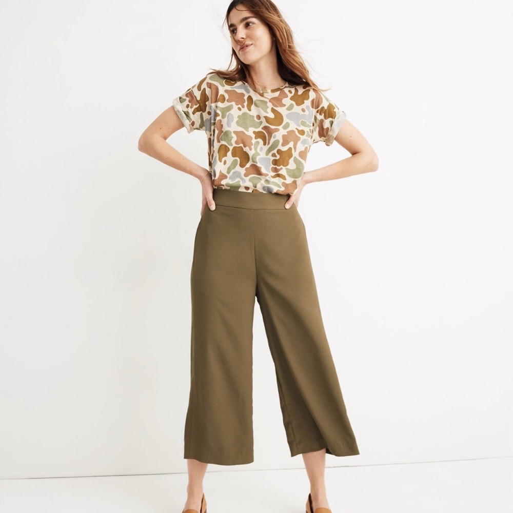 Madewell Huston Pull-on Crop Pants - Small
